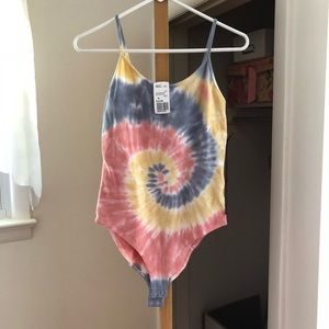 Forever 21 Tie Dye body suit